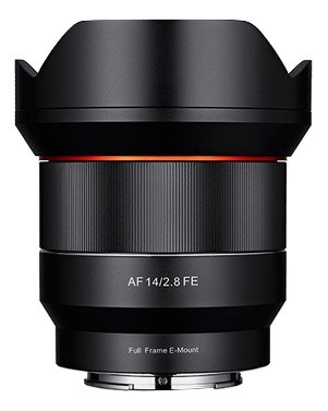 Samyang AF 14mm F2.8 FE - Obiettivo Grandangolare Ultra Ampio per Sony E-Mount, Messa a Fuoco Automatica, Peso Leggero di 500g