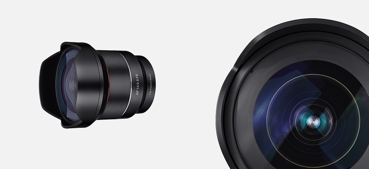 Samyang AF 14mm F2.8 FE - Obiettivo Grandangolare Ultra Ampio per Sony E-Mount, Messa a Fuoco Automatica, Peso Leggero di 500g