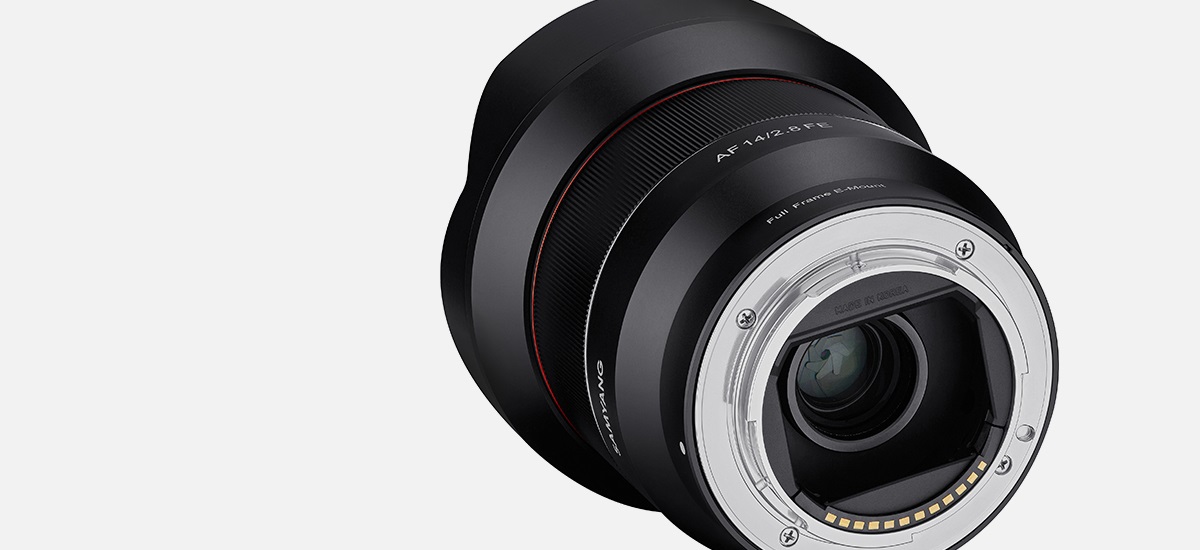Samyang AF 14mm F2.8 FE - Obiettivo Grandangolare Ultra Ampio per Sony E-Mount, Messa a Fuoco Automatica, Peso Leggero di 500g