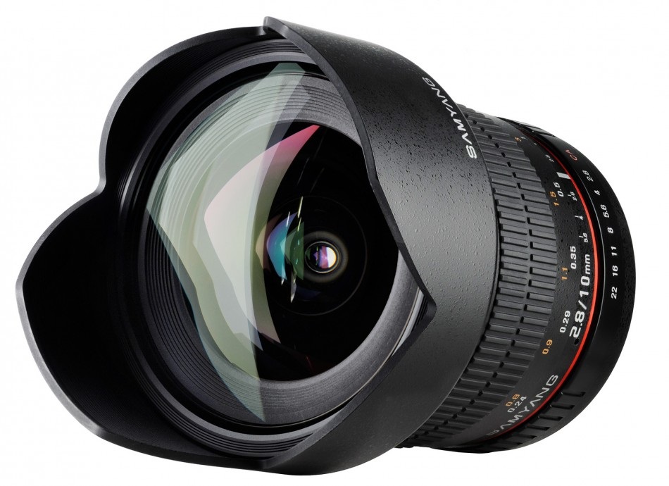 Samyang 10mm f/2.8 ED AS NCS CS Obiettivo Ultra Grandangolare per Canon EF-S