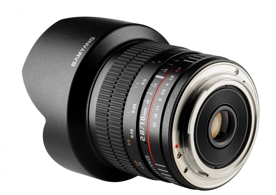 Samyang 10mm f/2.8 ED AS NCS CS Obiettivo Ultra Grandangolare per Canon EF-S