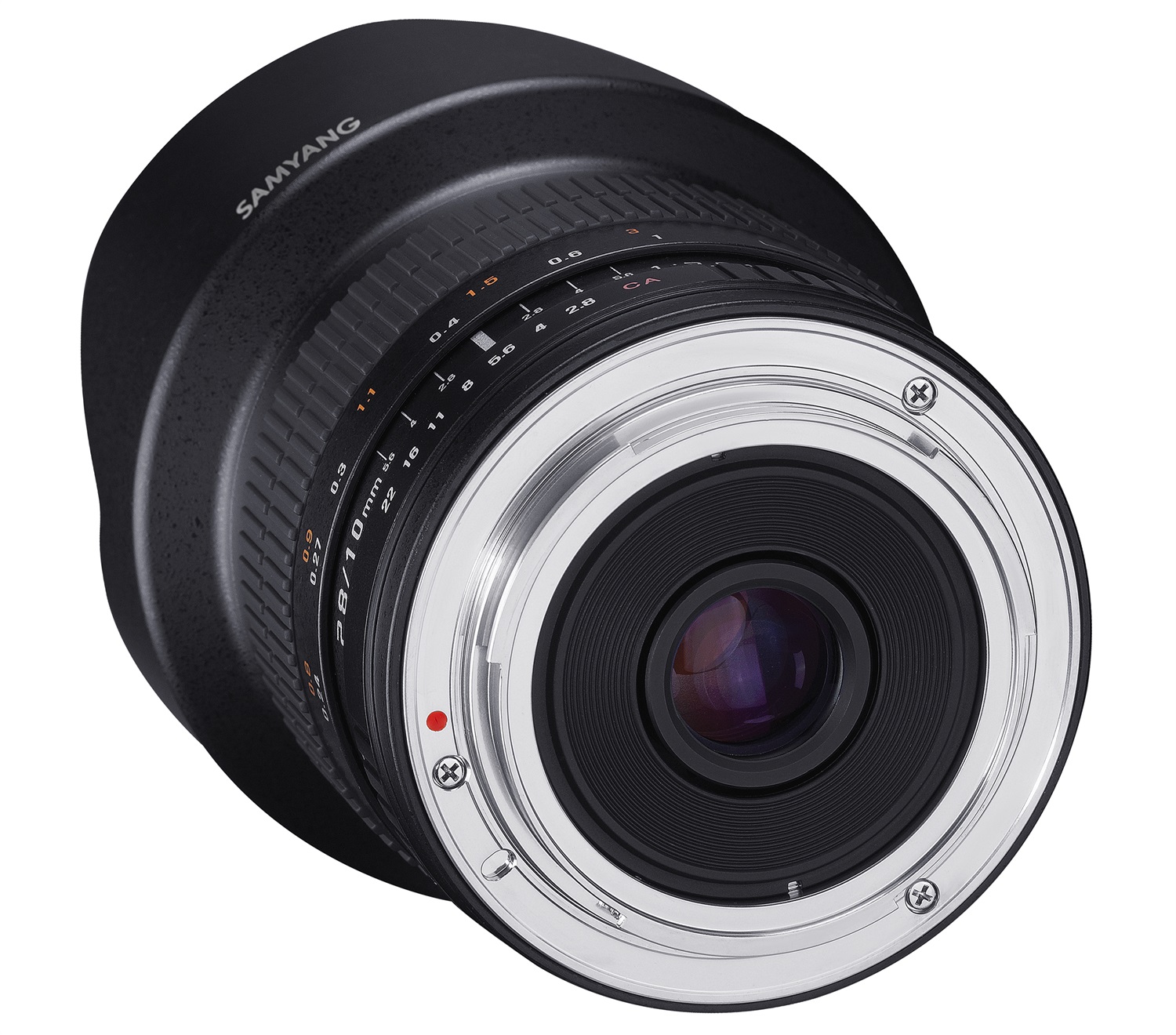 Samyang 10mm f/2.8 ED AS NCS CS - Obiettivo supergrandangolare per Nikon APS-C, Manual Focus