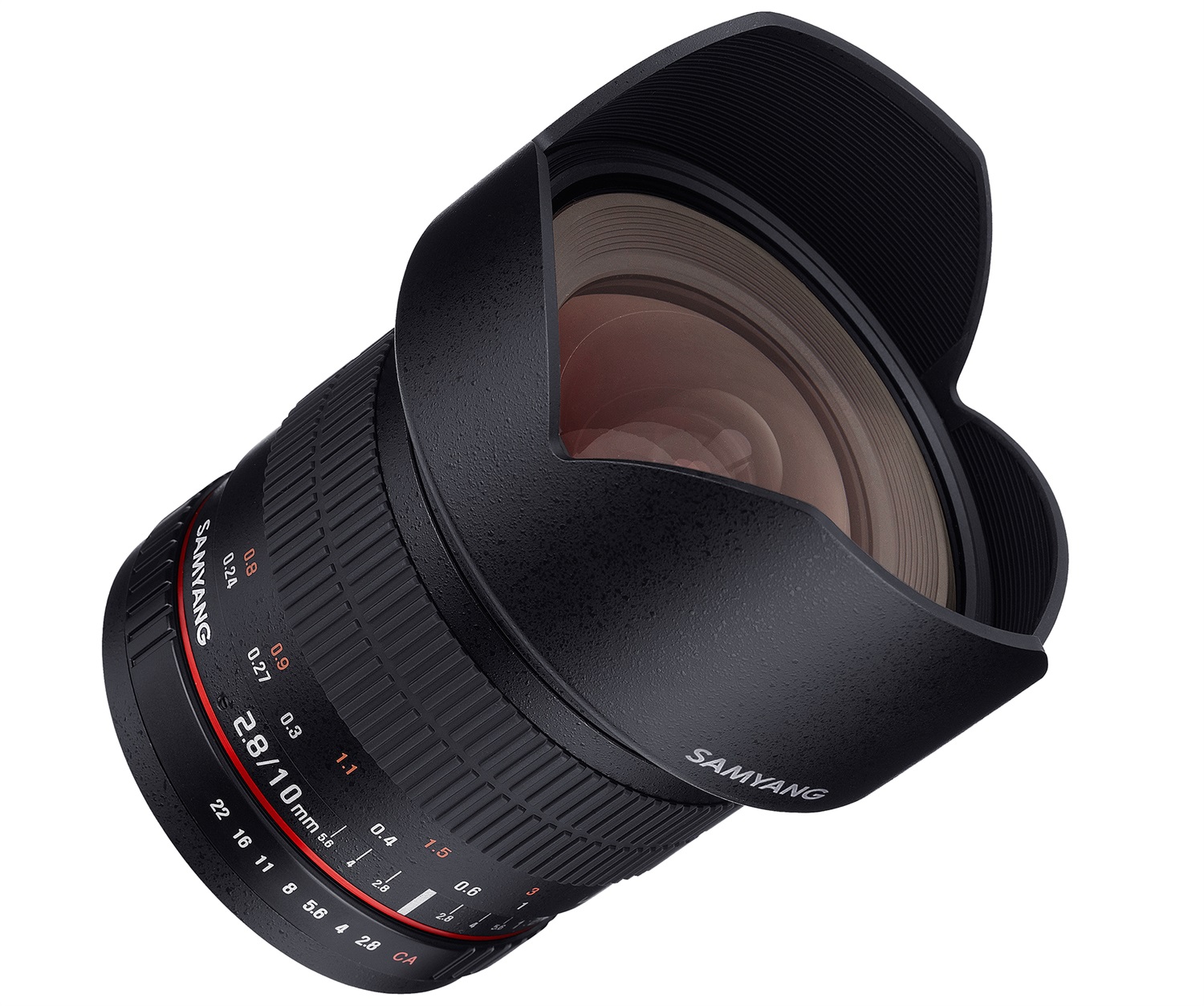 Samyang 10mm f/2.8 ED AS NCS CS - Obiettivo supergrandangolare per Nikon APS-C, Manual Focus