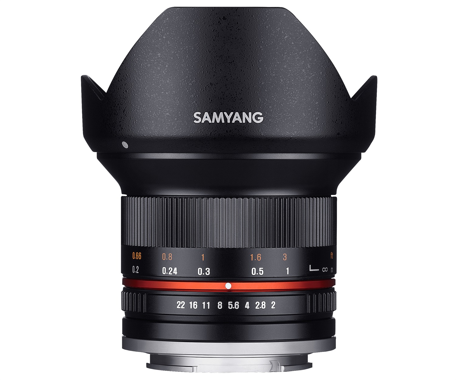 Samyang 12mm F2.0 NCS CS - Obiettivo grandangolare per Sony E-mount, messa a fuoco manuale, ideale per architettura e paesaggi