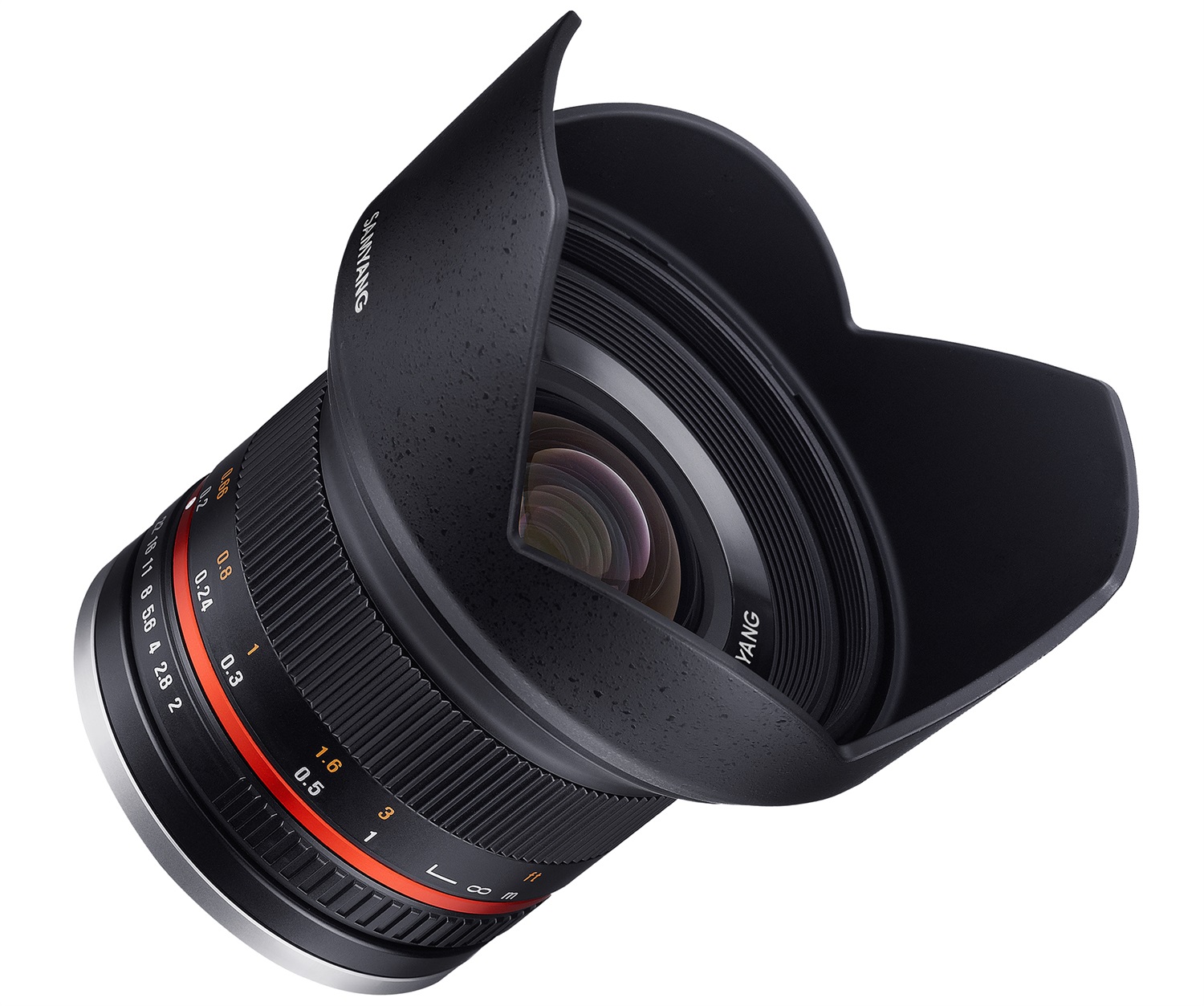Samyang 12mm F2.0 NCS CS Obiettivo Grandangolare Pancake per Micro 4/3 - Angolo di Vista 98,9 Gradi, Ideale per Architettura e Paesaggi