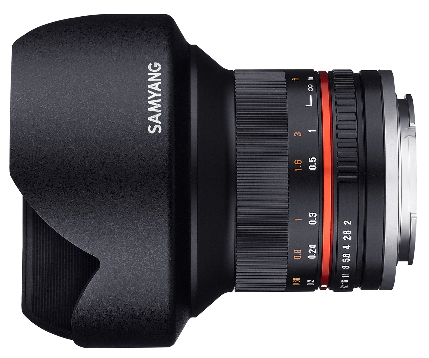 Samyang 12mm F2.0 NCS CS Obiettivo Grandangolare Pancake per Micro 4/3 - Angolo di Vista 98,9 Gradi, Ideale per Architettura e Paesaggi