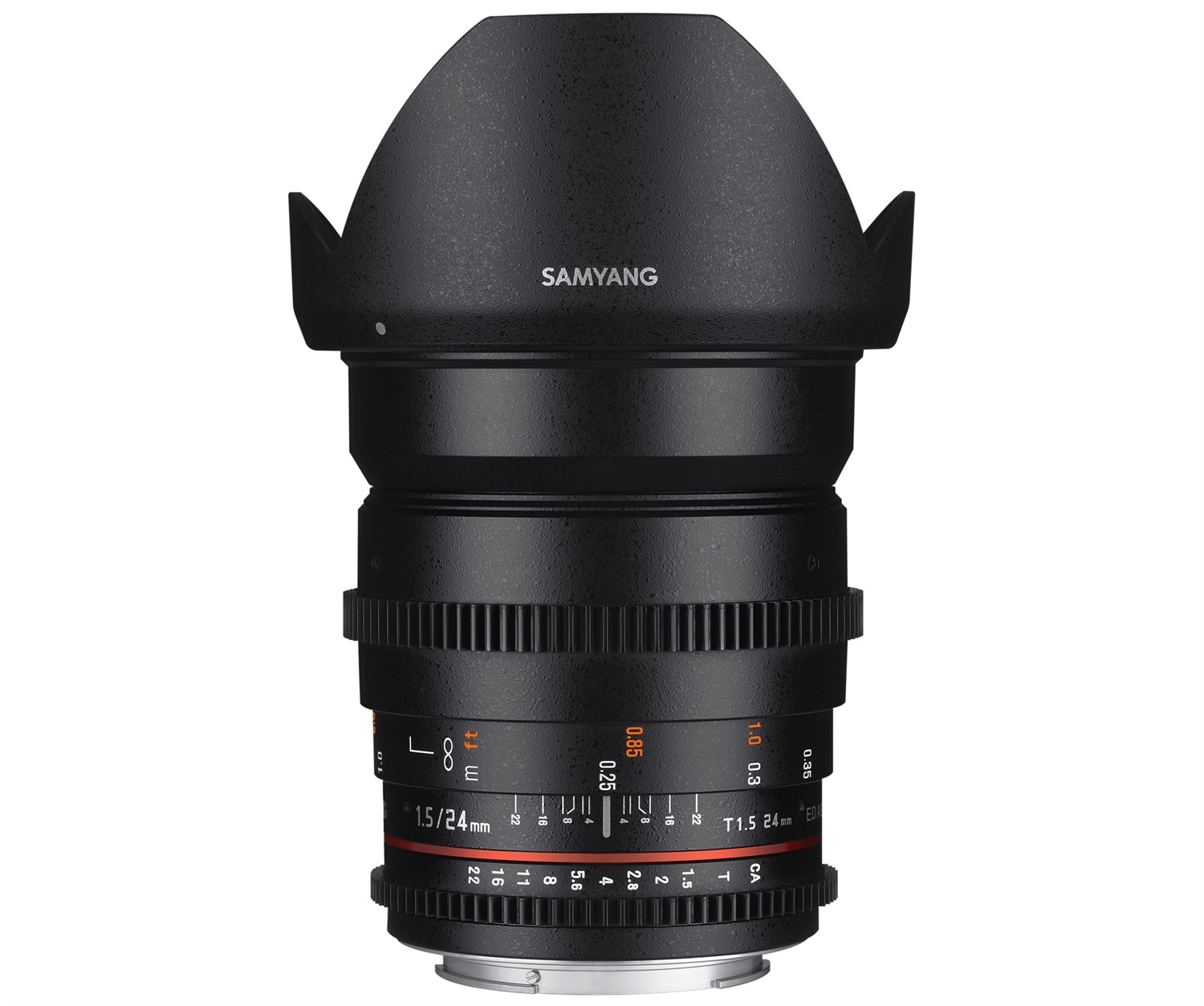 Samyang 24mm T1.5 Cine VDSLR ED AS IF UMC II - Obiettivo Full Frame per Sony E-Mount