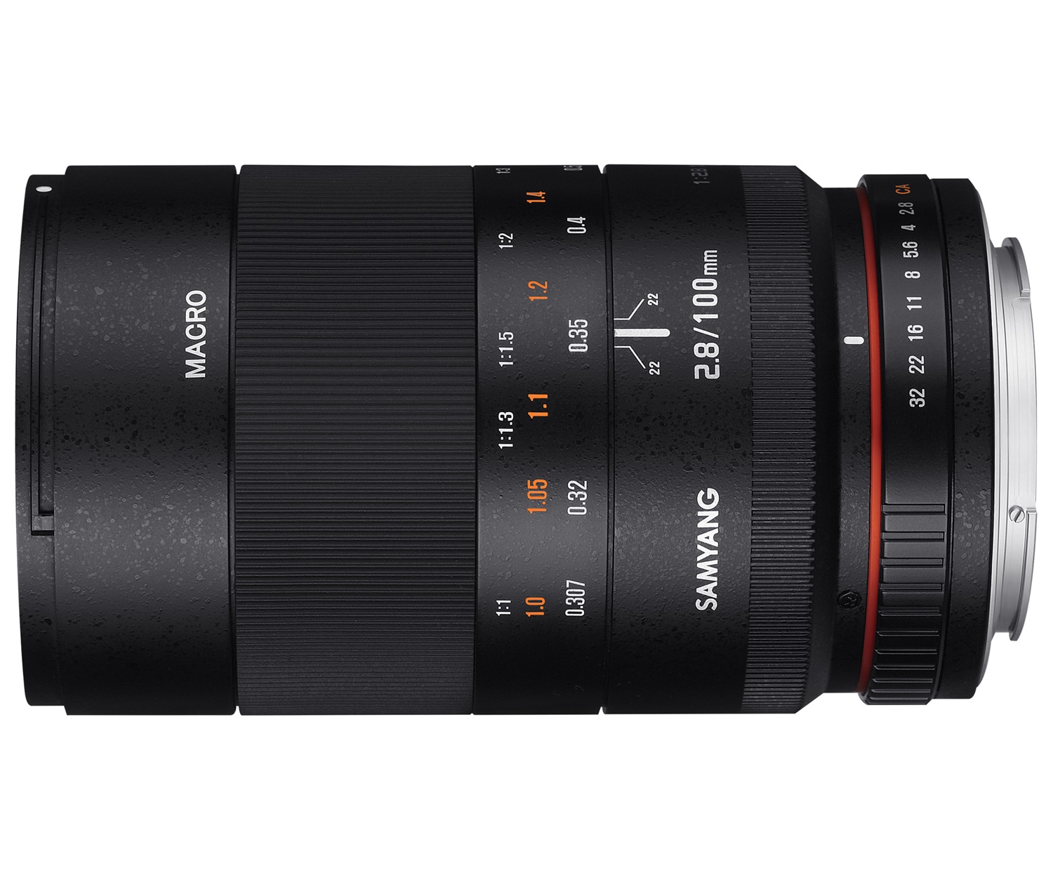Samyang 100mm F2.8 ED UMC Macro Obiettivo per Canon EF - Teleobiettivo Macro Manual Focus con Garanzia Ufficiale Fowa 5 Anni e Spedizione Gratuita