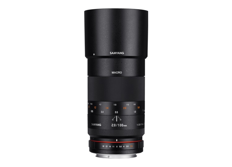 Samyang MF 100mm F2.8 Macro - Teleobiettivo Macro per Sony E-mount, Messa a Fuoco Manuale, Compatibile con APS-C e Full Frame, Garanzia Ufficiale Fowa 5 Anni