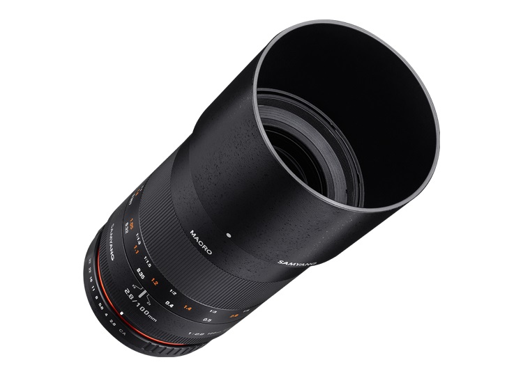Samyang MF 100mm F2.8 Macro - Teleobiettivo Macro per Sony E-mount, Messa a Fuoco Manuale, Compatibile con APS-C e Full Frame, Garanzia Ufficiale Fowa 5 Anni