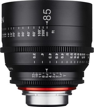 Samyang XEEN 85mm T1.5 FF Cine Obiettivo per Cinema Nero - Compatibile con Sony E-Mount