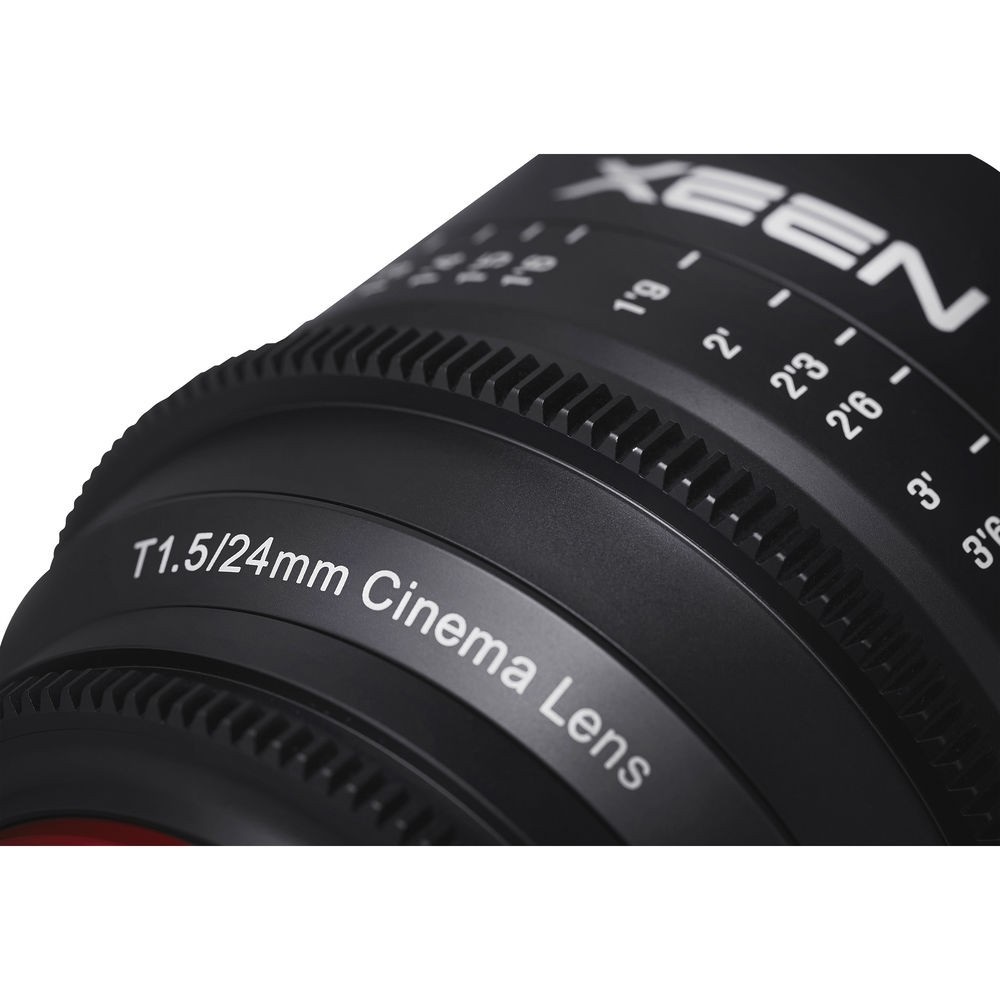 Samyang XEEN 24mm T1.5 Cine Lens PL Mount - Obiettivo Full Frame per Video 4K