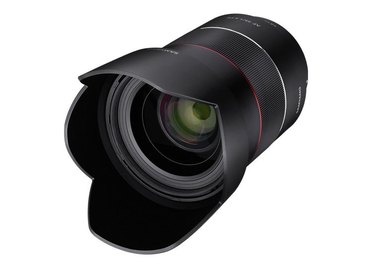 Samyang AF 35mm F1.4 FE - Obiettivo standard Autofocus per Sony E-Mount, Nero