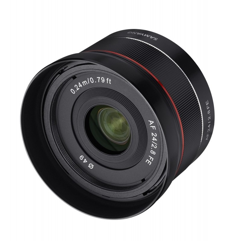 Samyang AF 24mm F2.8 FE - Obiettivo Grandangolare Focale Fissa per Fotocamere Sony E-Mount, Ultra Compatto e Leggero