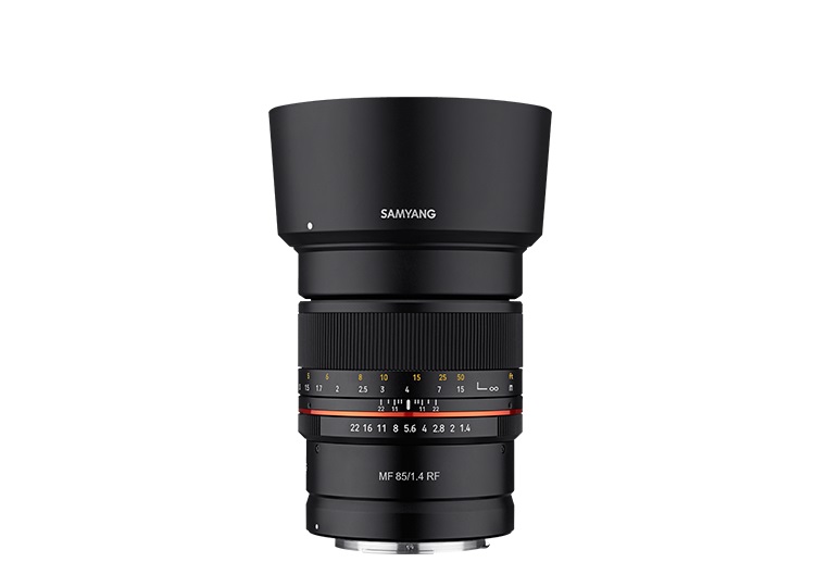 Samyang Obiettivo Mirrorless 85mm F1.4 per Canon RF - Apertura F/1.4, 9 elementi, Garanzia 5 anni