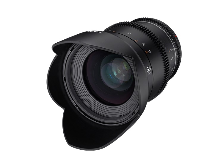 Samyang VDSLR 35mm T1.5 MK2 Obiettivo Mirrorless per Cinema Fuji X - Full Frame, Protezione Intemperie, Diaframma a 9 Lamelle, Garanzia 5 Anni