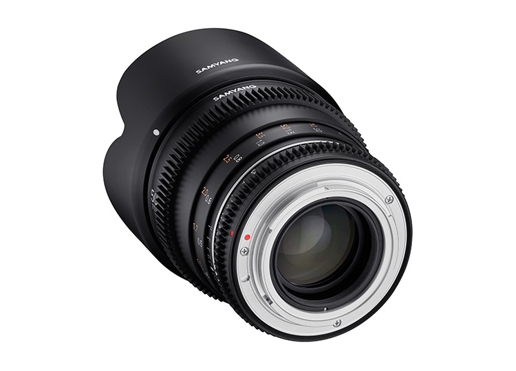 Samyang VDSLR 50mm T1.5 MK2 - Obiettivo per Cinema Micro Quattro Terzi, Distanza Focale Fissa, Follow Focus, Risoluzione 8K, Nero