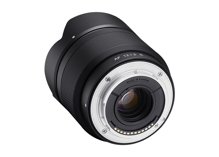 Samyang AF 12mm F2.0 E - Obiettivo ultra grandangolare Autofocus per Sony E-Mount APS-C