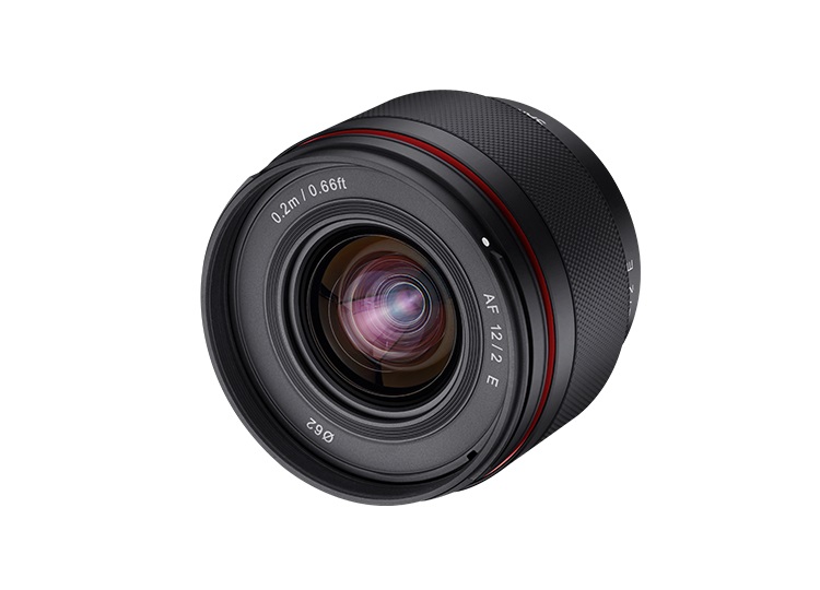 Samyang AF 12mm F2.0 E - Obiettivo ultra grandangolare Autofocus per Sony E-Mount APS-C