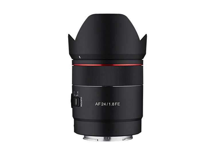 Samyang AF 24mm F1.8 - Obiettivo grandangolare Autofocus per Sony FE, E-Mount, Full Frame, 230g