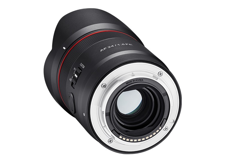 Samyang AF 24mm F1.8 - Obiettivo grandangolare Autofocus per Sony FE, E-Mount, Full Frame, 230g