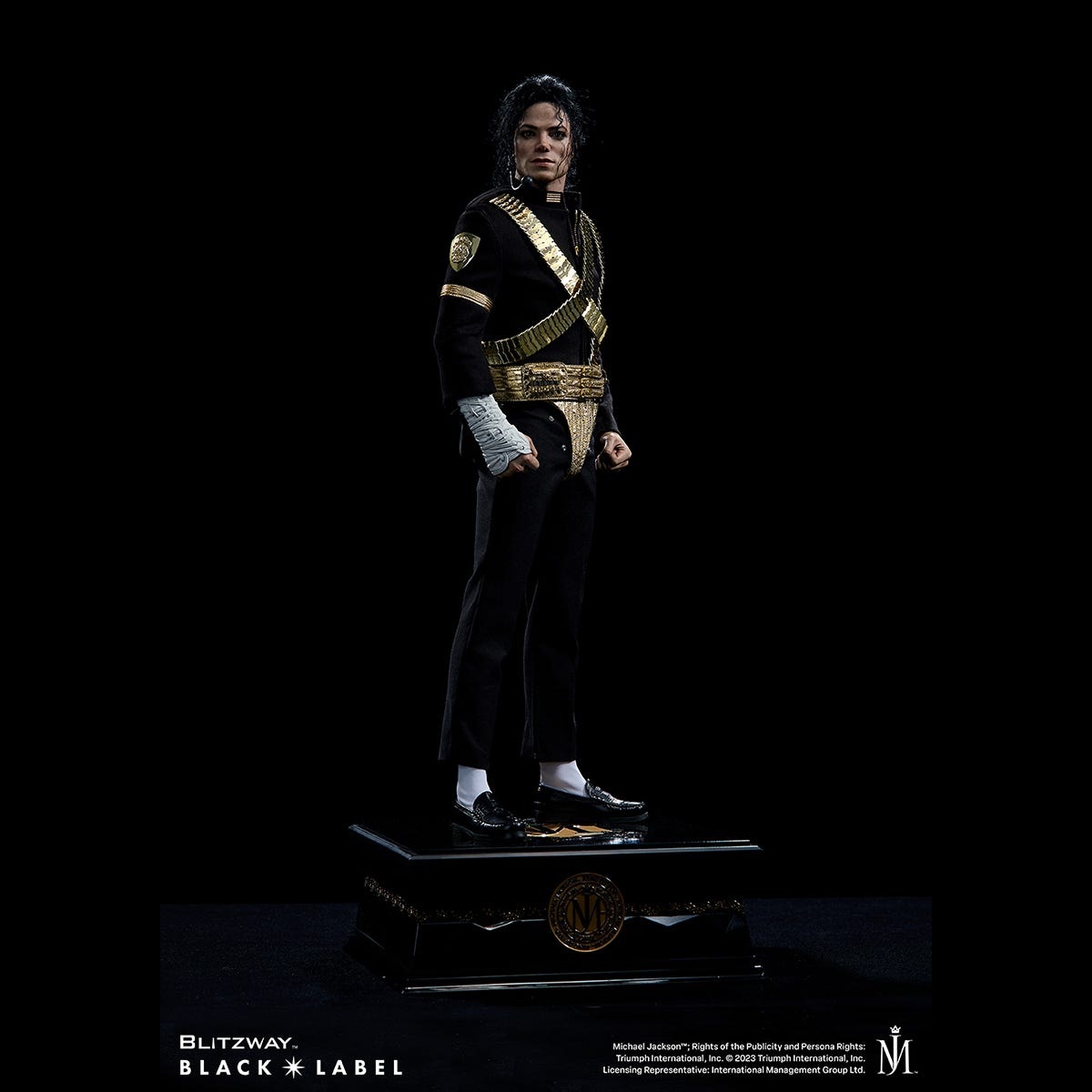 Blitzway Michael Jackson Black Label Statuetta 1/4 Scala 57 cm