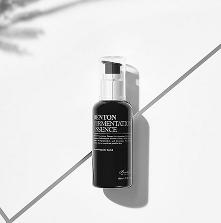 Benton Fermentation Essence - Siero e Concentrato per il Viso 100 ml con Galactomyces, Bifida, Lactobacillus e Collagene per Bilanciamento del Tono e Elasticità della Pelle