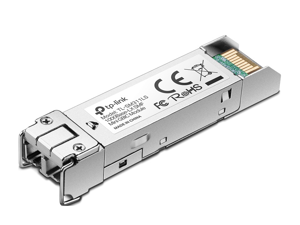 TP-Link TL-SM311LS Modulo del Ricetrasmettitore di Rete Fibra Ottica 1250 Mbit/s Mini-GBIC/SFP 1310 nm Monomodo LC (UPC) 9/125 µm fino a 10000 m