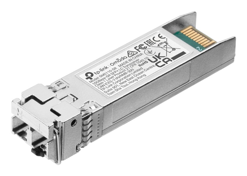 TP-Link Omada SM5110-SR Modulo Ricetrasmettitore Fibra Ottica SFP 10000 Mbit/s 850 nm Argento