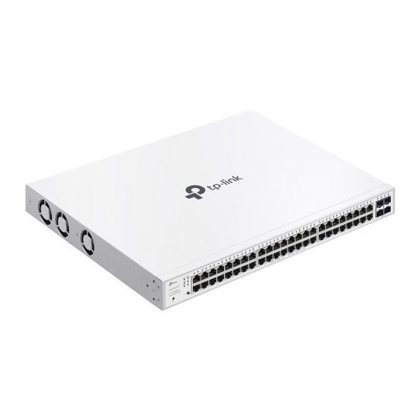 TP-Link Festa FS352G Smart Switch 52 Porte Gigabit con 48 Porte PoE e 4 Slot SFP, L2/L2 , Capacità di Commutazione 104 Gbit/s