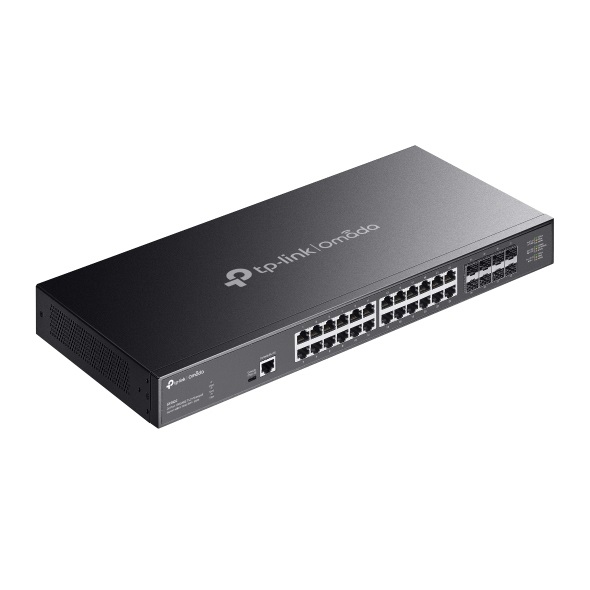 TP-Link Omada SX3832 Switch di Rete Gestito L2/L2 10G Ethernet 24 Porte RJ45 Multi-Gigabit e 8 Slot SFP 1U Nero