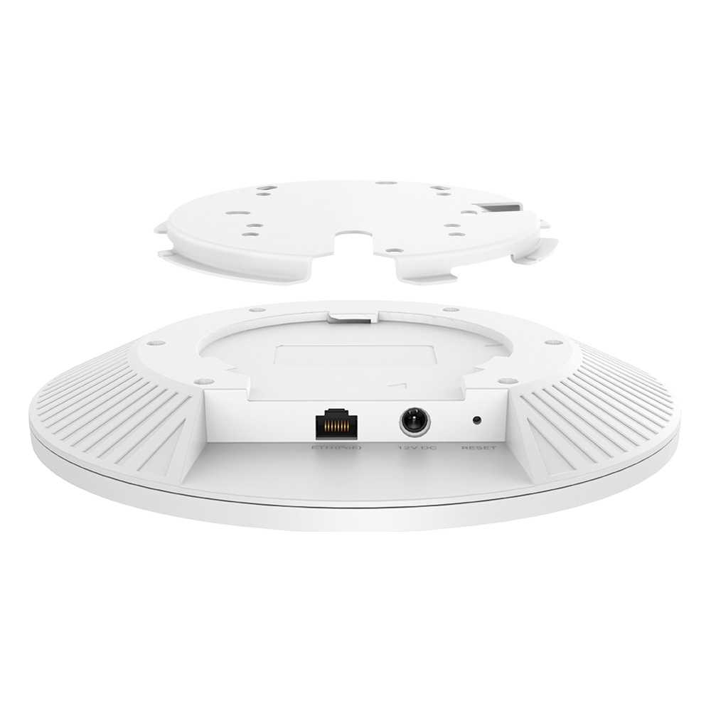 TP-Link Omada EAP772 Access Point Wi-Fi 7 Tri-Band BE9300 - 9300 Mbit/s, 574 Mbit/s (2.4 GHz), 2880 Mbit/s (5 GHz), 5760 Mbit/s (6 GHz), Sicurezza SNMP e WPA