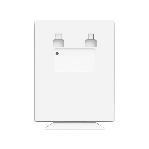 TP-Link EAP650-DESKTOP Access Point Wi-Fi 6 Bianco, 2.4 GHz e 5 GHz, 1000 Mbit/s, Supporto Power over Ethernet (PoE)