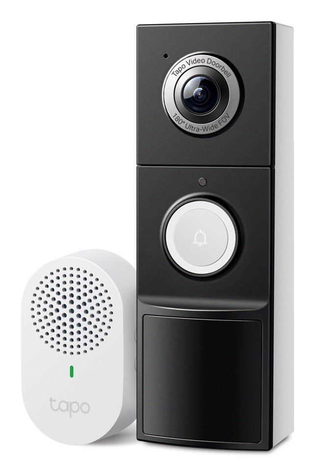 TP-Link Tapo D235 Videocitofono 2K 5MP con Visione Notturna a Colori, Campo Visivo 180°, Rilevamento Intelligente e Audio Bidirezionale