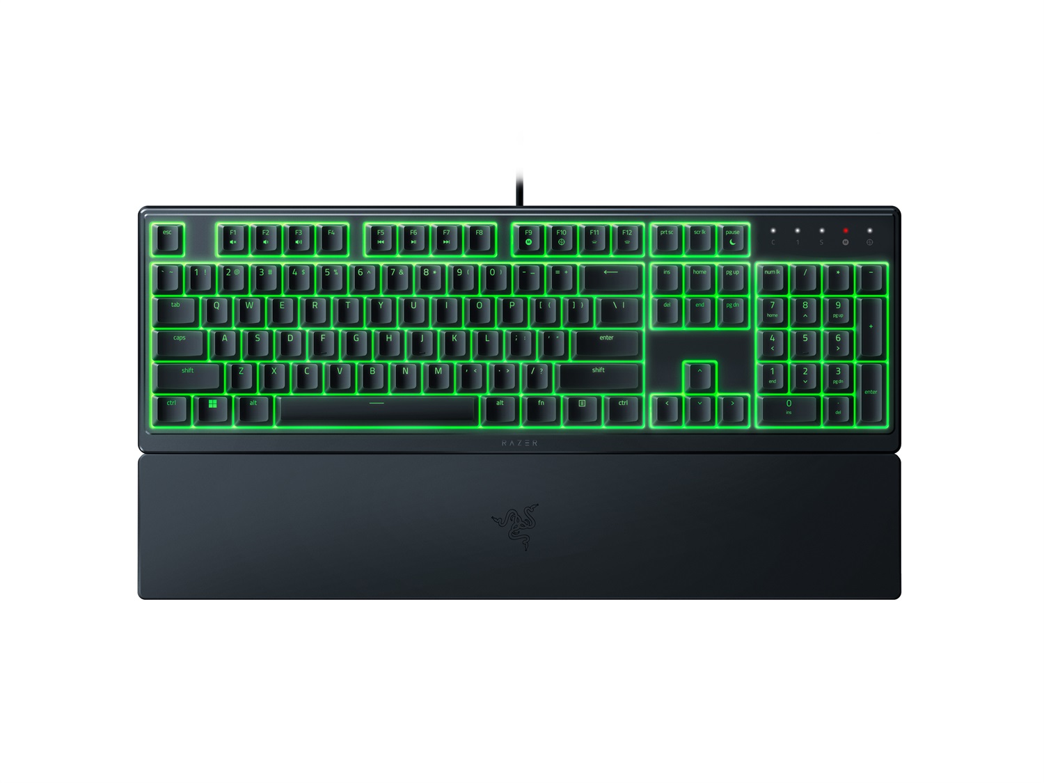 Razer Ornata V3 X - Tastiera Gaming Ergonomica USB QWERTY Italiano con Retroilluminazione LED RGB