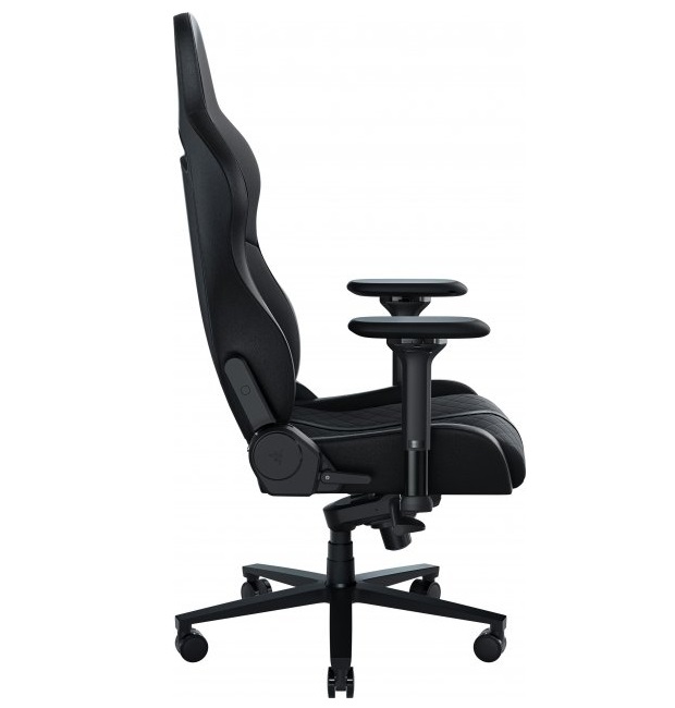 Razer ENKI Sedia da Gaming per PC - Nero, Peso massimo 136 kg, Sedia tappezzata, Altezza minima 128 cm