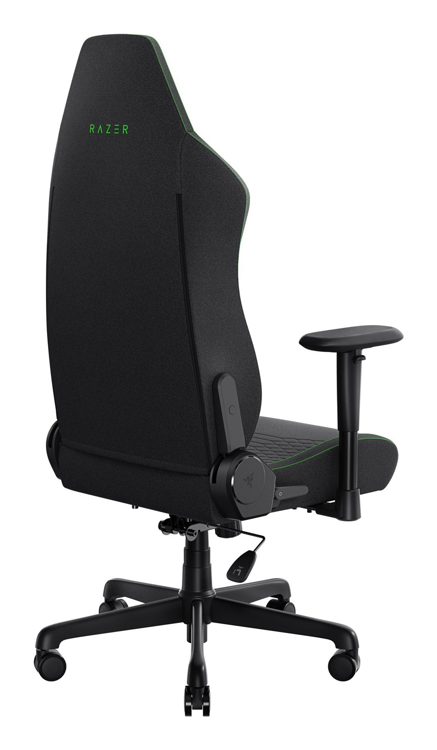 Razer Iskur V2 X Sedia Gaming Ergonomica in Tessuto Nero con Schienale Regolabile e Telaio in Fibra di Carbonio