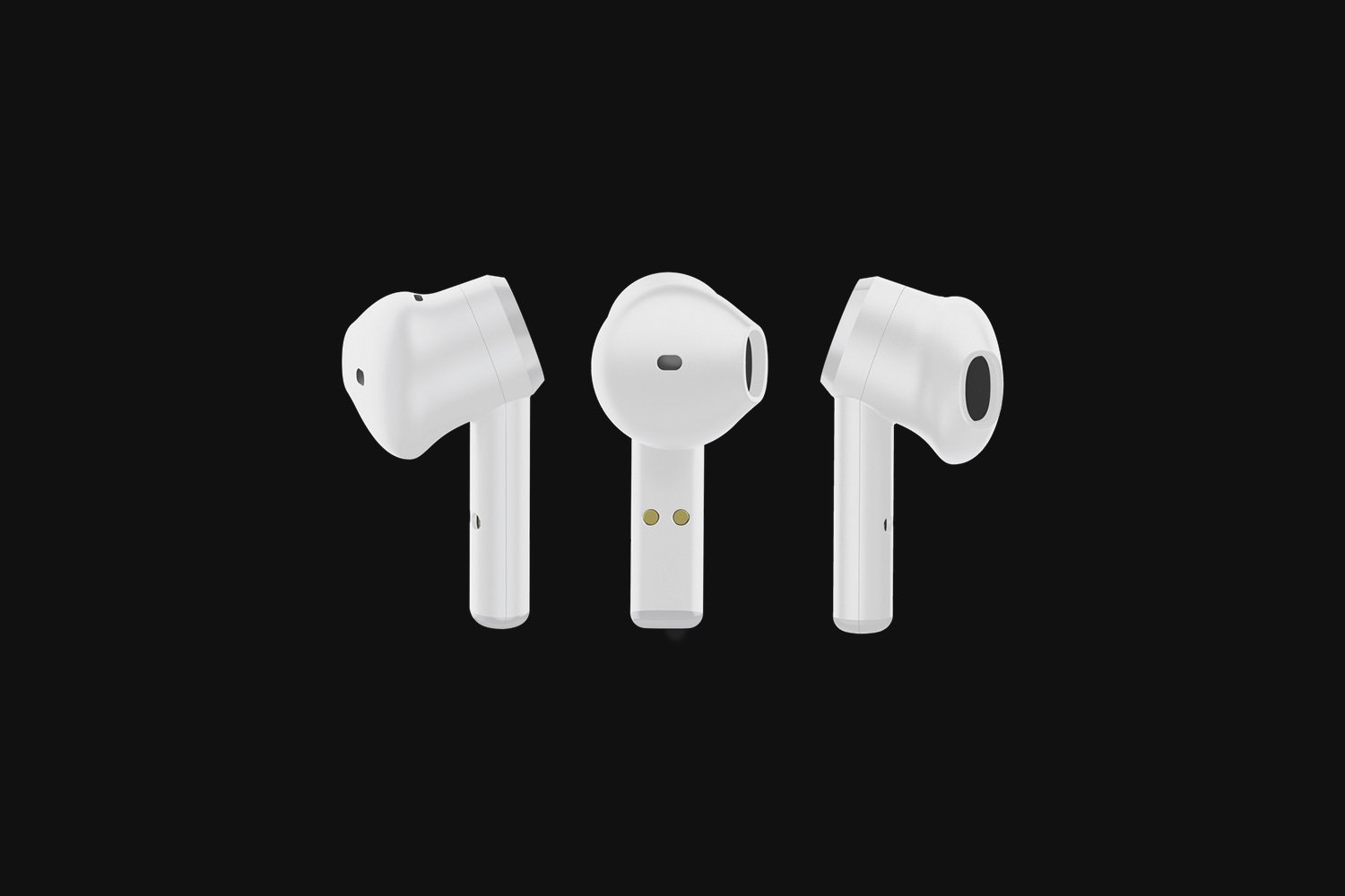 Razer Hammerhead True Wireless - Auricolari In-ear Bluetooth 5.0 con Driver da 13 mm, Bassa Latenza, Supporto Touch e Custodia di Ricarica - Colore Mercury