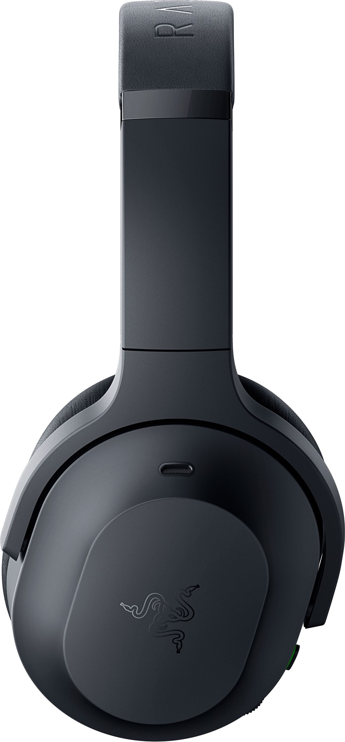 Razer Barracuda Pro - Cuffie da Gioco Wireless con Cancellazione Attiva del Rumore (ANC) Ibrida, Amplificatore Audio THX, SmartSwitch Dual Wireless, Driver TriForce da 50mm, Bluetooth e USB tipo-C, Nero