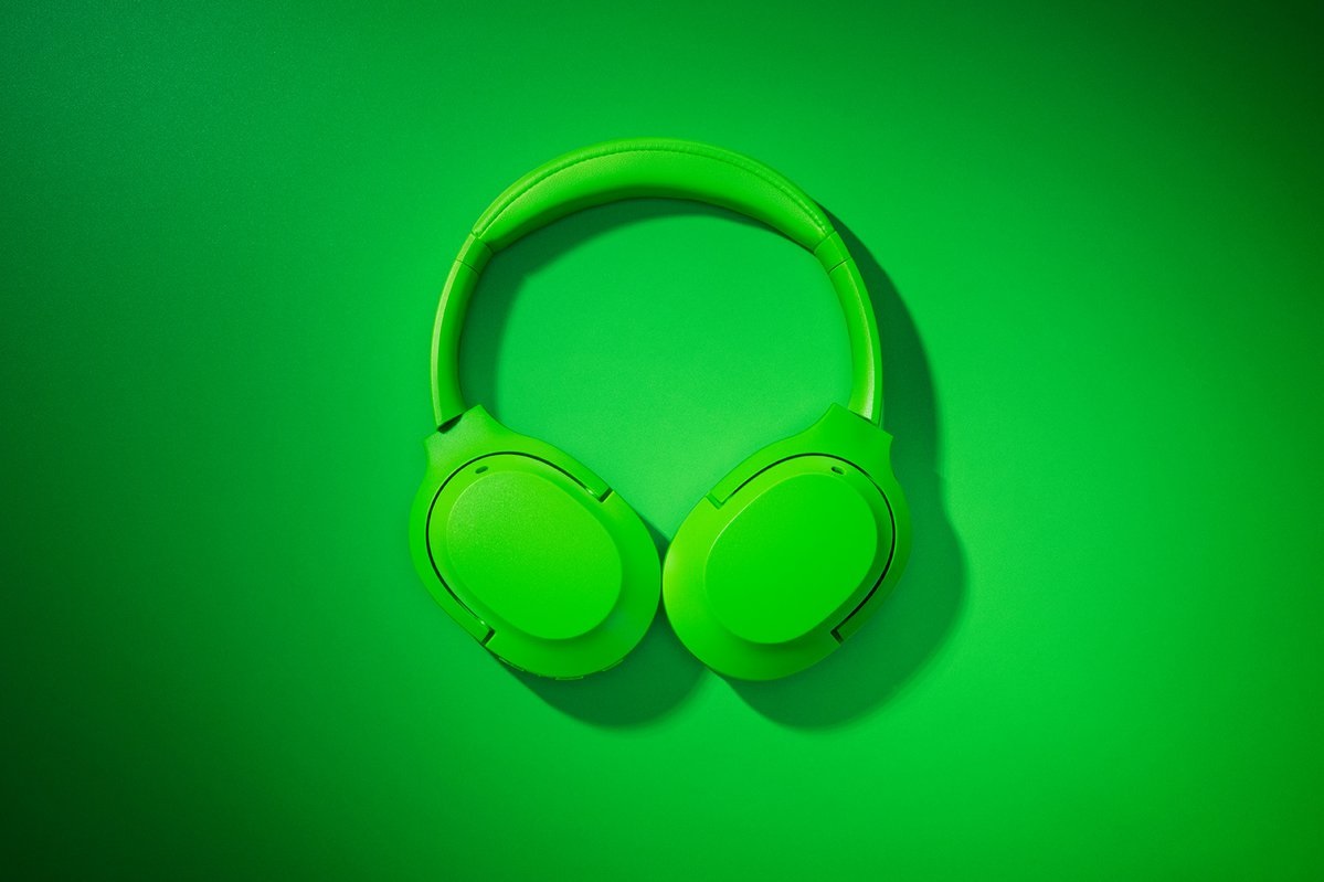 Razer Opus X - Cuffie Wireless a Bassa Latenza con Tecnologia ANC, Bluetooth 5.0, Driver da 40 mm, Verde