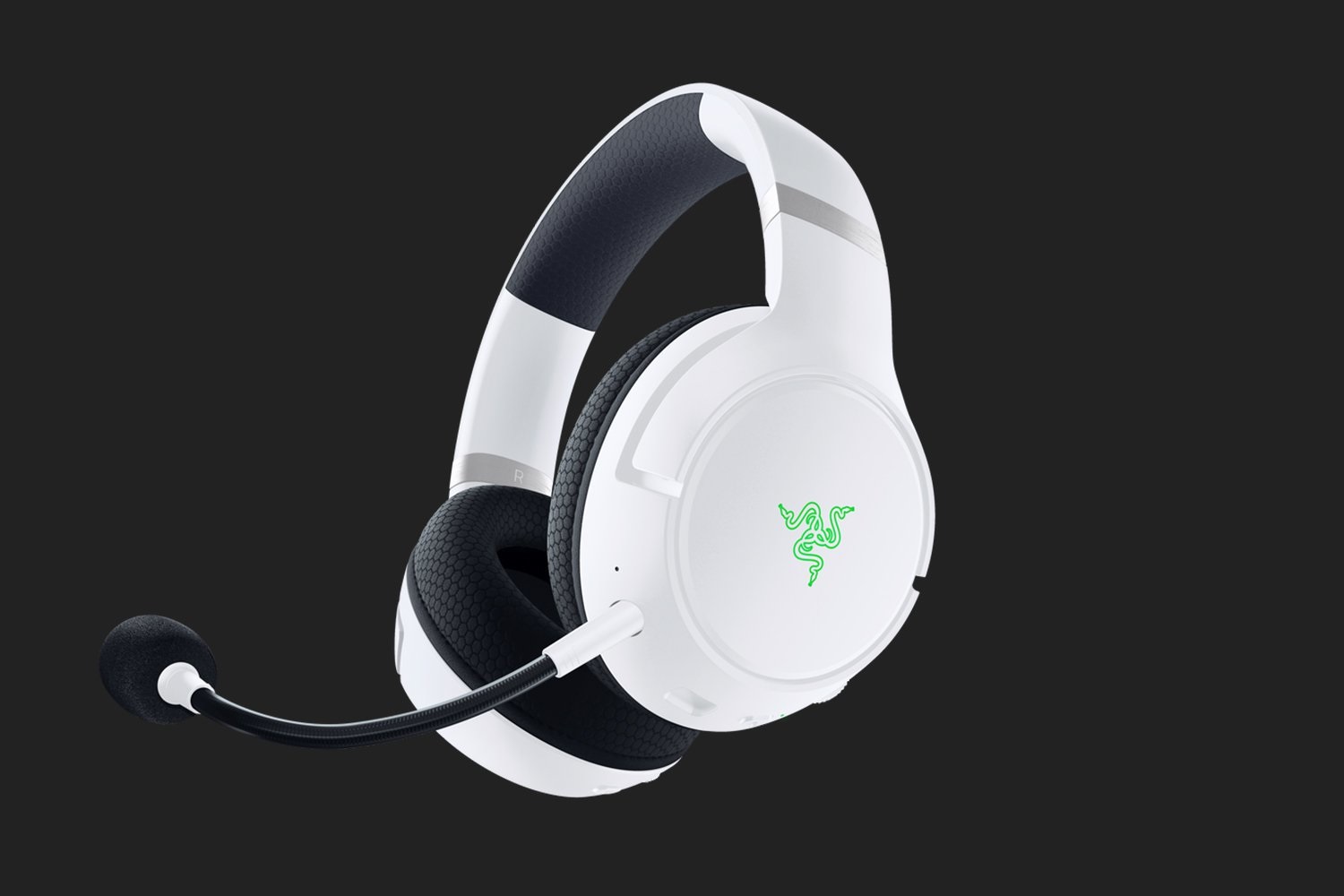 Razer Kaira Pro - Auricolare Wireless A Padiglione per Xbox Series X/S e Mobile Gaming, Driver TriForce in Titanio da 50 mm, Microfono Supercardioide HyperClear, Bianco