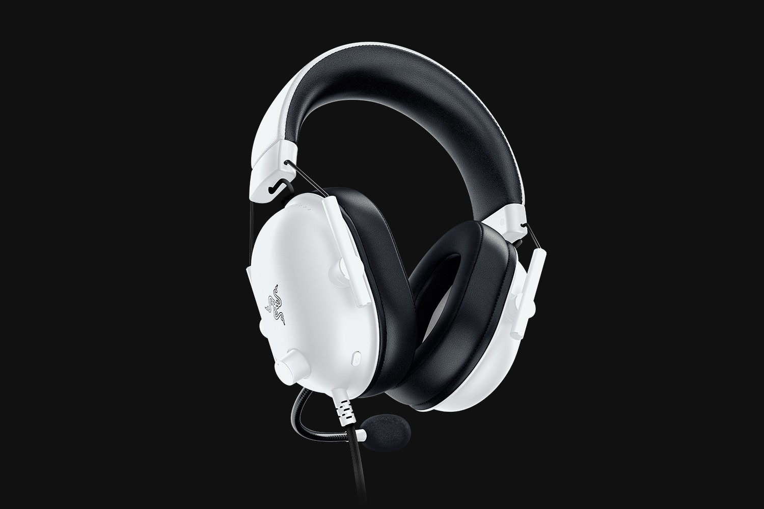 Razer BlackShark V2 X - Auricolare Cablato Gaming Bianco con Driver TriForce da 50 mm, Microfono Cardioide HyperClear e Audio Surround 7.1