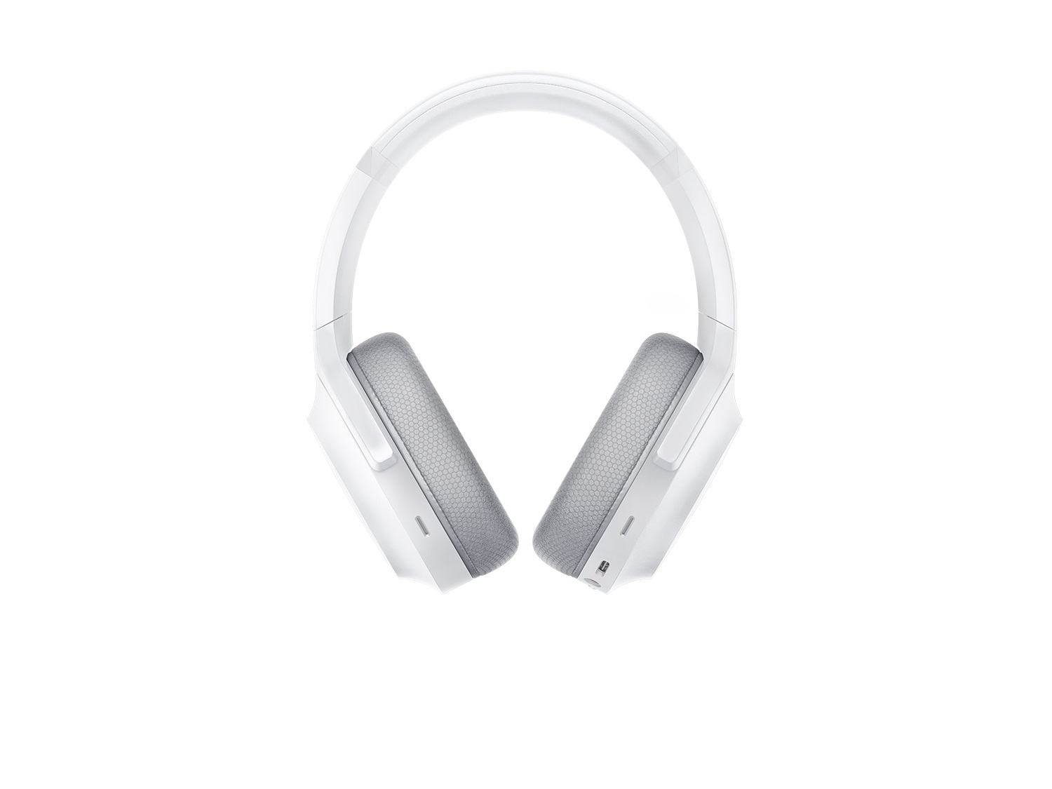 Razer Barracuda - Cuffie Wireless Over-ear con Microfoni a Cancellazione di Rumore, TriForce Titanium 50 mm, Doppia Modalità Wireless, USB tipo-C, Grigio e Bianco