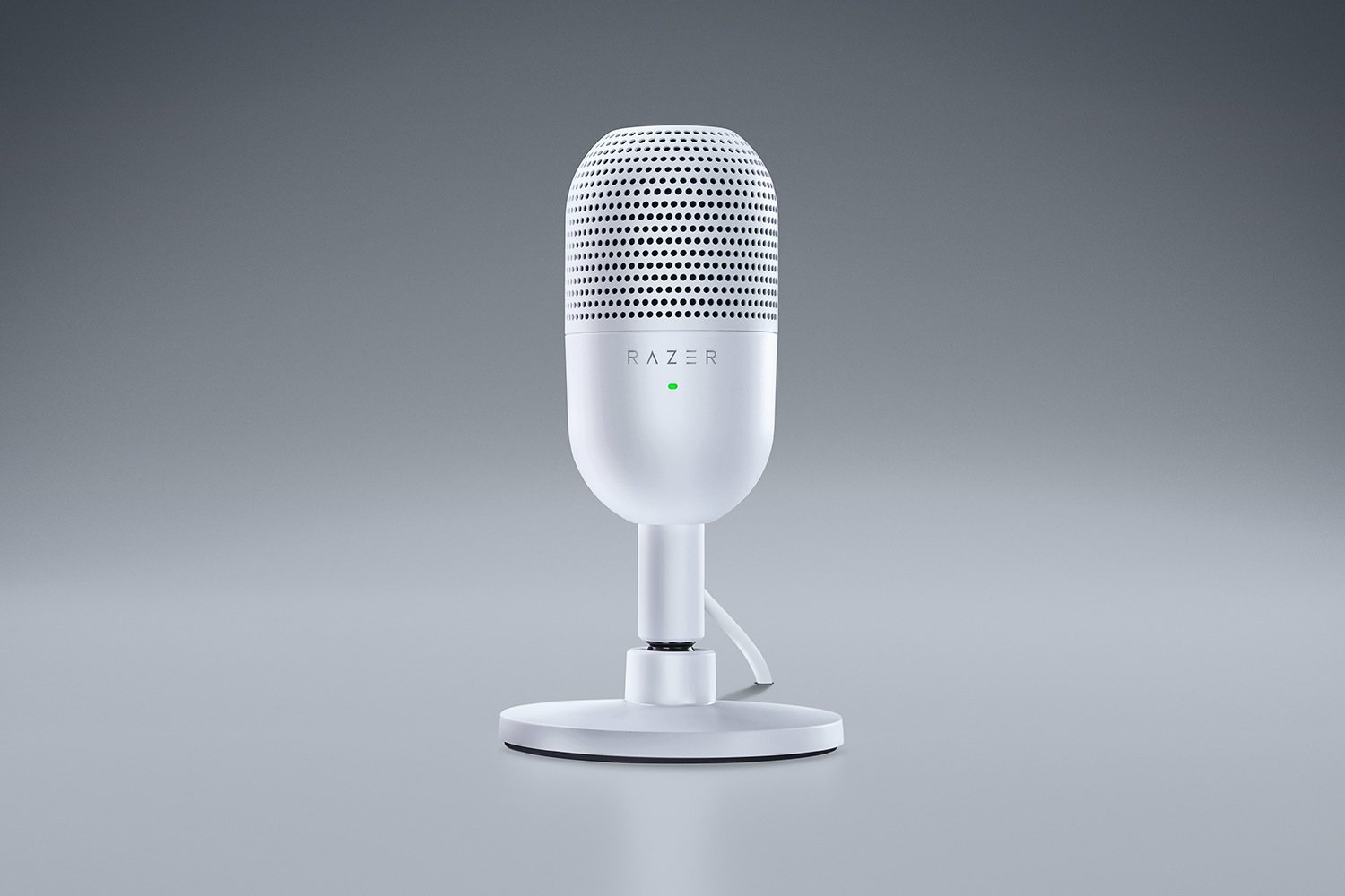 Razer RZ19-05050300-R3M1 Microfono da Tavolo Bianco - Sensibilità 110 dB, Frequenza 20-20000 Hz, Cablato USB Tipo-C