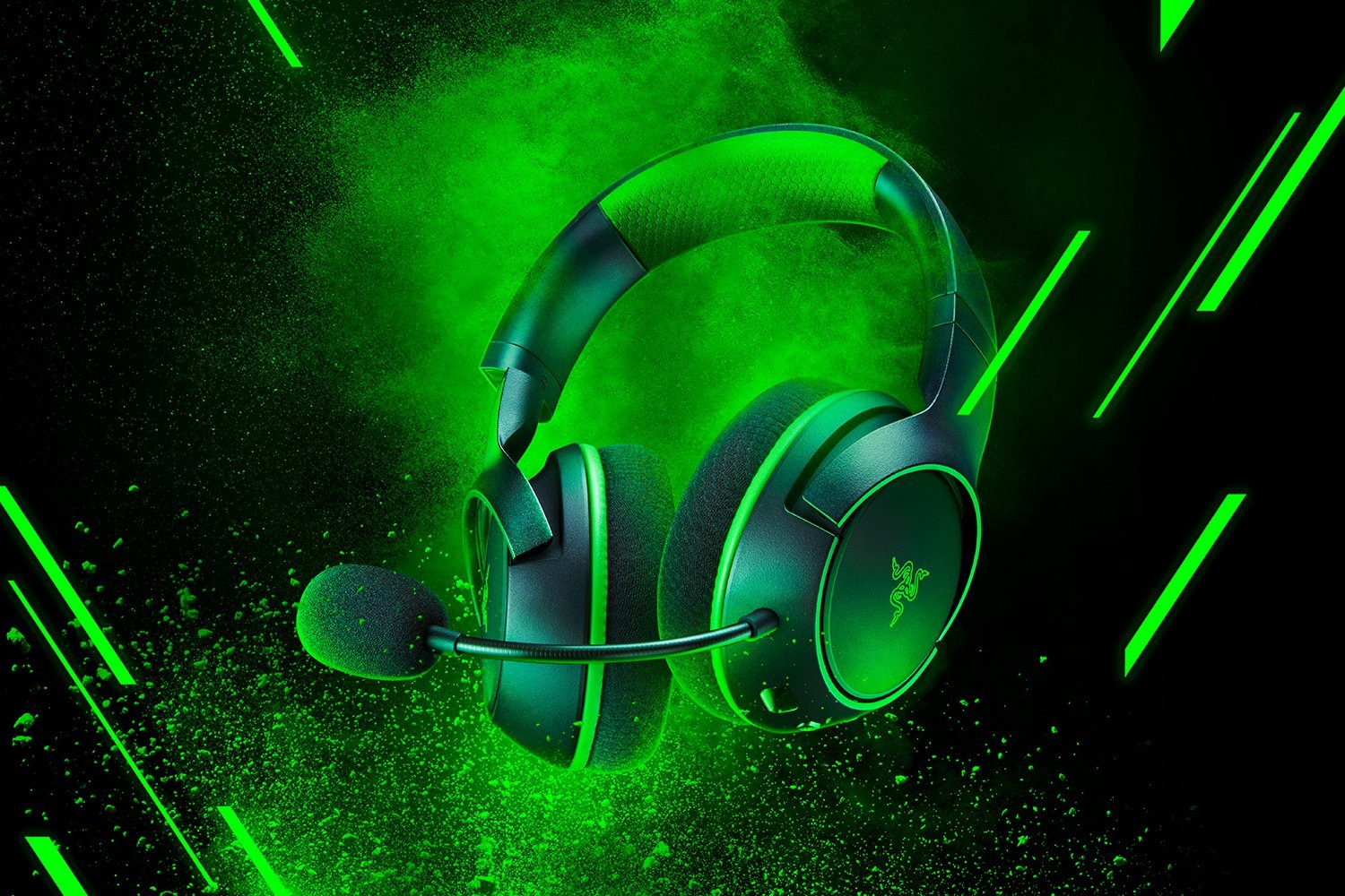 Razer Kaira HyperSpeed - Cuffie da gioco wireless multipiattaforma per Xbox con Driver TriForce da 50 mm e Microfono cardioide HyperClear, Nero