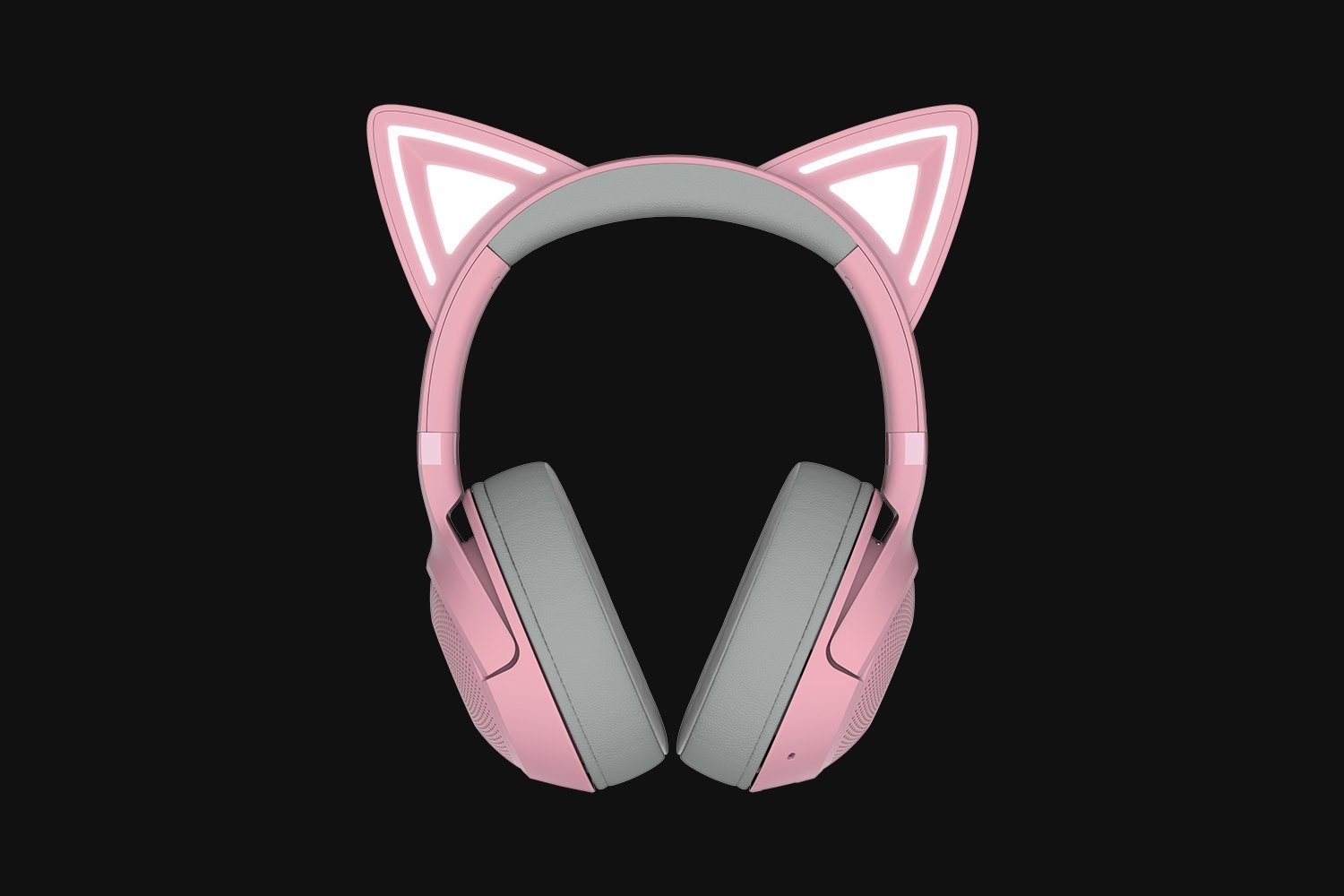 Razer Kraken Kitty V2 - Cuffie Gaming Wireless Bluetooth Rosa con Driver TriForce e Illuminazione RGB