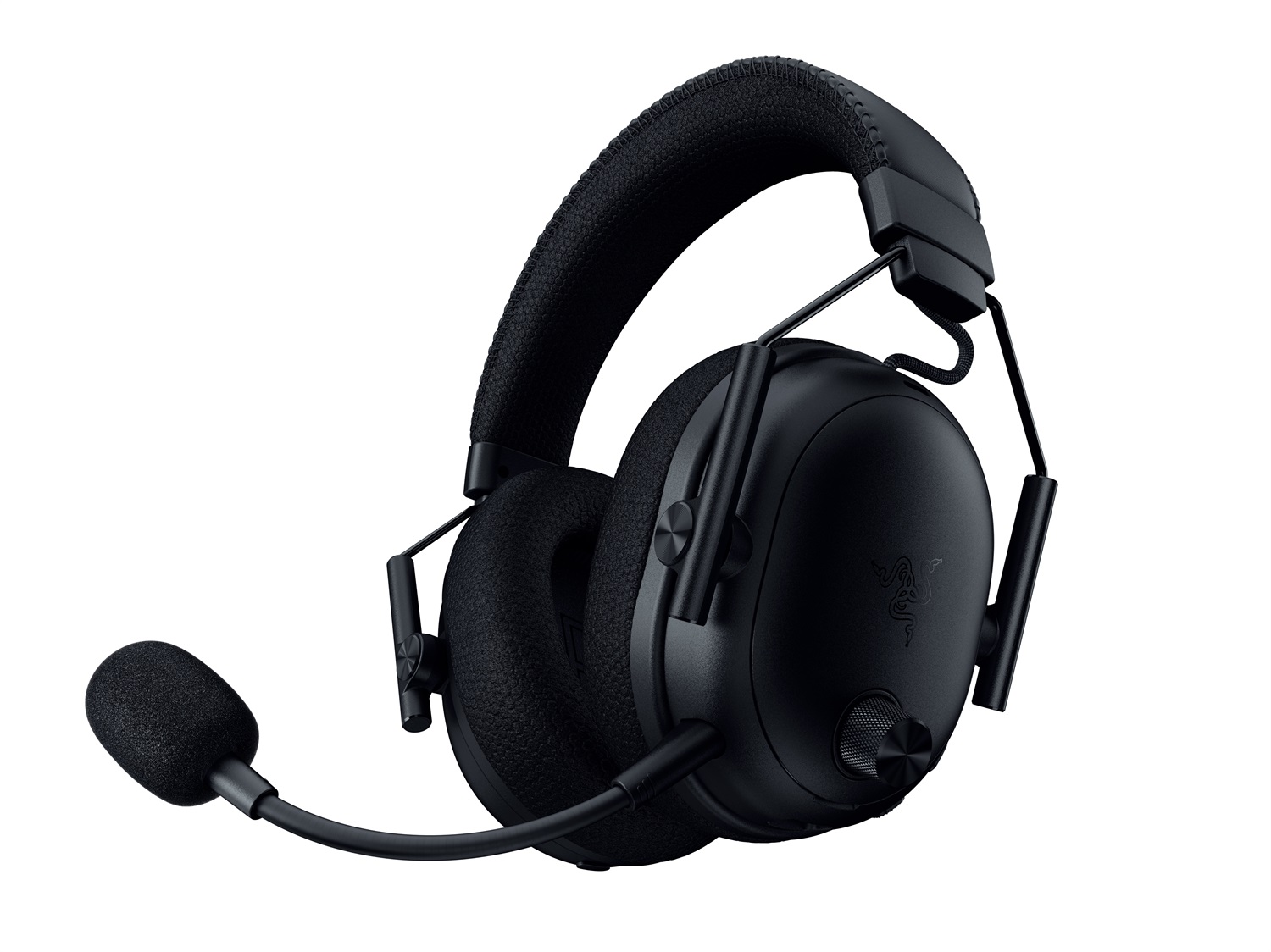 Razer BlackShark V3 Pro - Cuffie Gaming Wireless 2,4 GHz e Bluetooth con Cancellazione Attiva, Driver 50mm e Microfono HyperClear Rimovibile - Nero