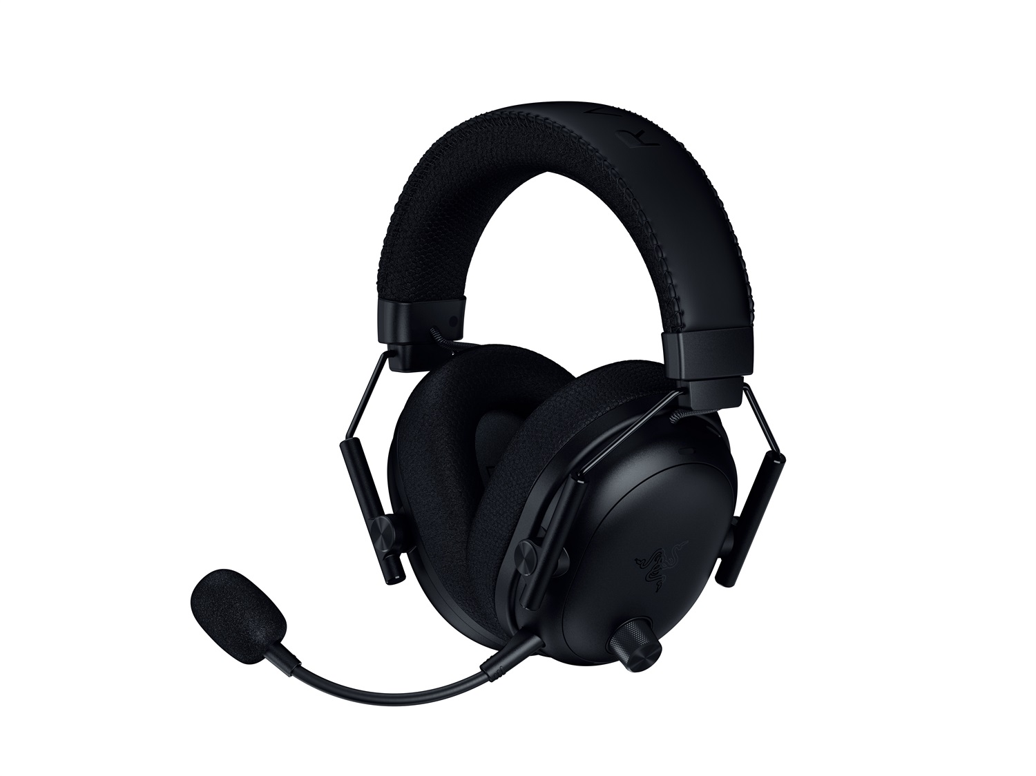 Razer BlackShark V3 Pro - Cuffie Gaming Wireless 2,4 GHz e Bluetooth con Cancellazione Attiva, Driver 50mm e Microfono HyperClear Rimovibile - Nero