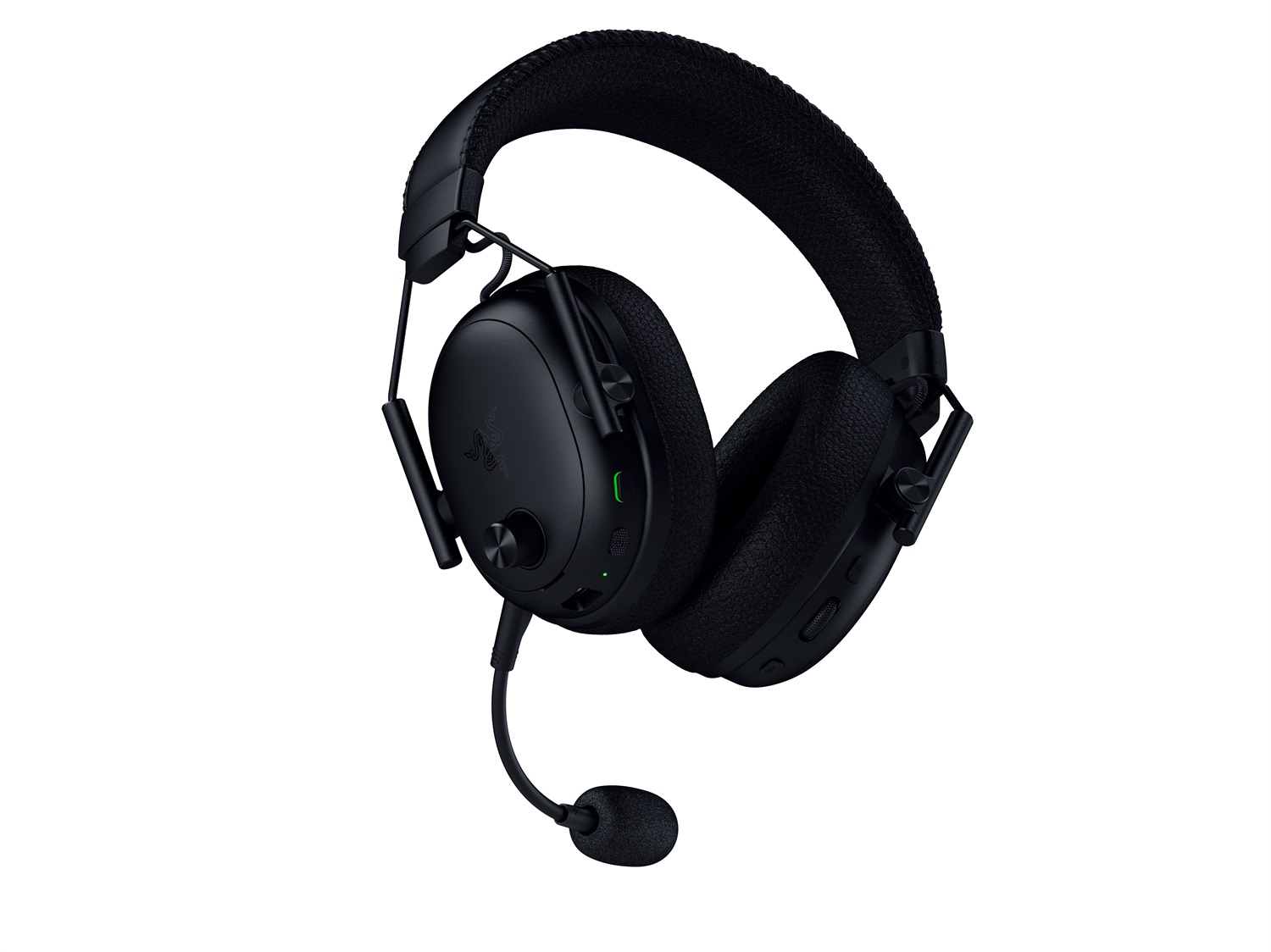 Razer BlackShark V3 Pro - Cuffie Gaming Wireless 2,4 GHz e Bluetooth con Cancellazione Attiva, Driver 50mm e Microfono HyperClear Rimovibile - Nero