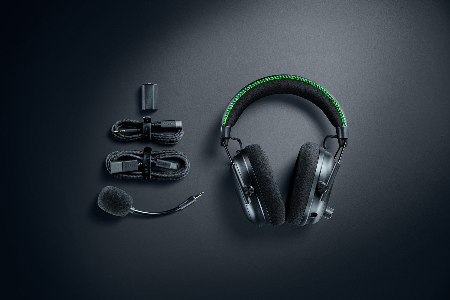 Razer BlackShark V3 Pro - Cuffie wireless per eSport con ANC, Driver TriForce 50mm, HyperSpeed 2,4 GHz e Bluetooth, compatibili con Xbox e PC - Nero